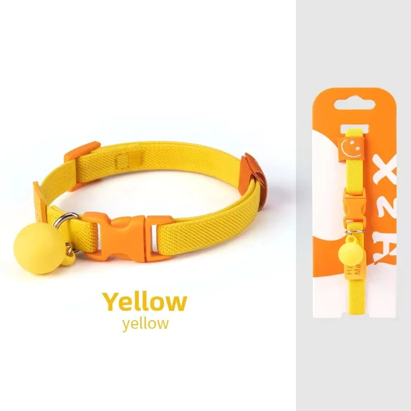 Pet Collar High Elastic Adjustable Puppy and Cat Collar Decorative Cat Necklace