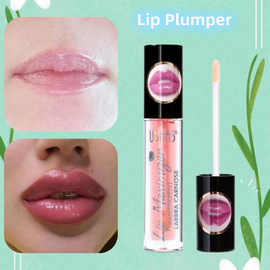 Instant Lip Plumping Essential Oil Nourishing Antiwrinkle Moisturising Sexy Lip Care Ultimate Plumping Lip Gloss Serum Cosmetics