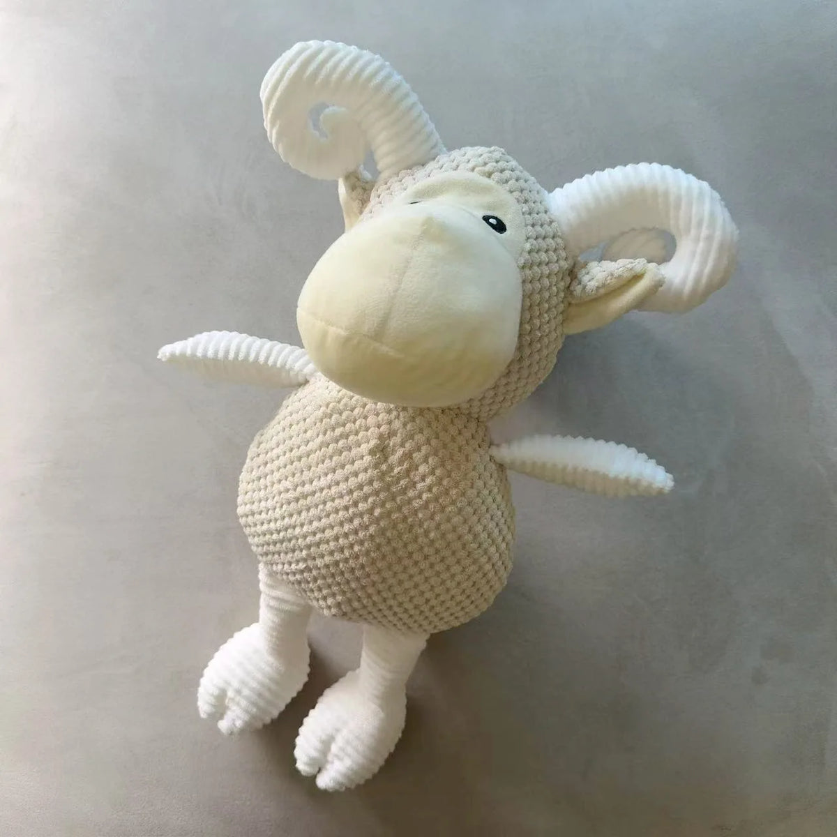 Pet Toy for Dogs, Plush Chew Toy with Sound, Large Animal Design, New Dog Toy for Medium and Large Dogs