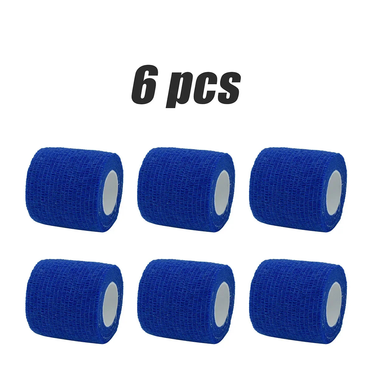 6/12/24pcs Self Adhesive Bandage Wrap, Cohesive Bandage Wrap for Sport & Athletic, Breathable Vet Wrap for Wounds