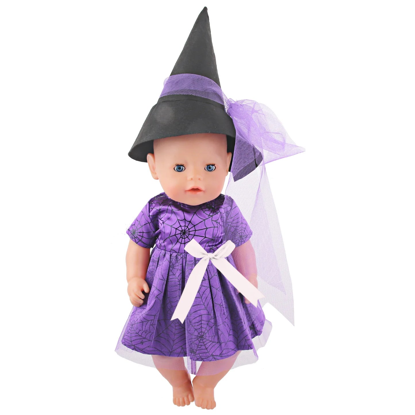 Halloween Doll Clothes Festival Pumpkin, Skeleton Costumes For 18 Inch American&43cm Baby New Born,OG,Life Girl Doll Accessories