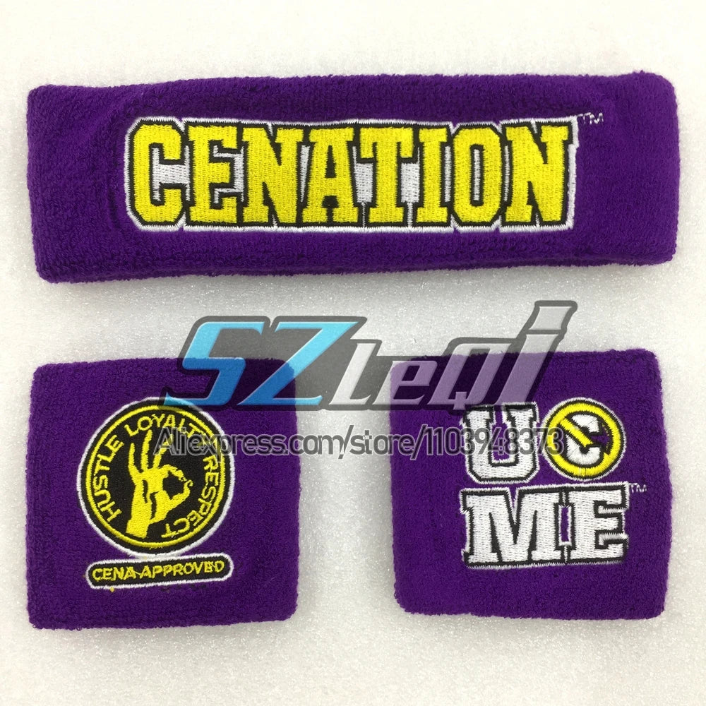 2024 Cotton Unisex Sports Sweatband For JOHN CENA Wristband Gym Running Safety Wrist Support Brace Wrap Bandage Wrist Protector