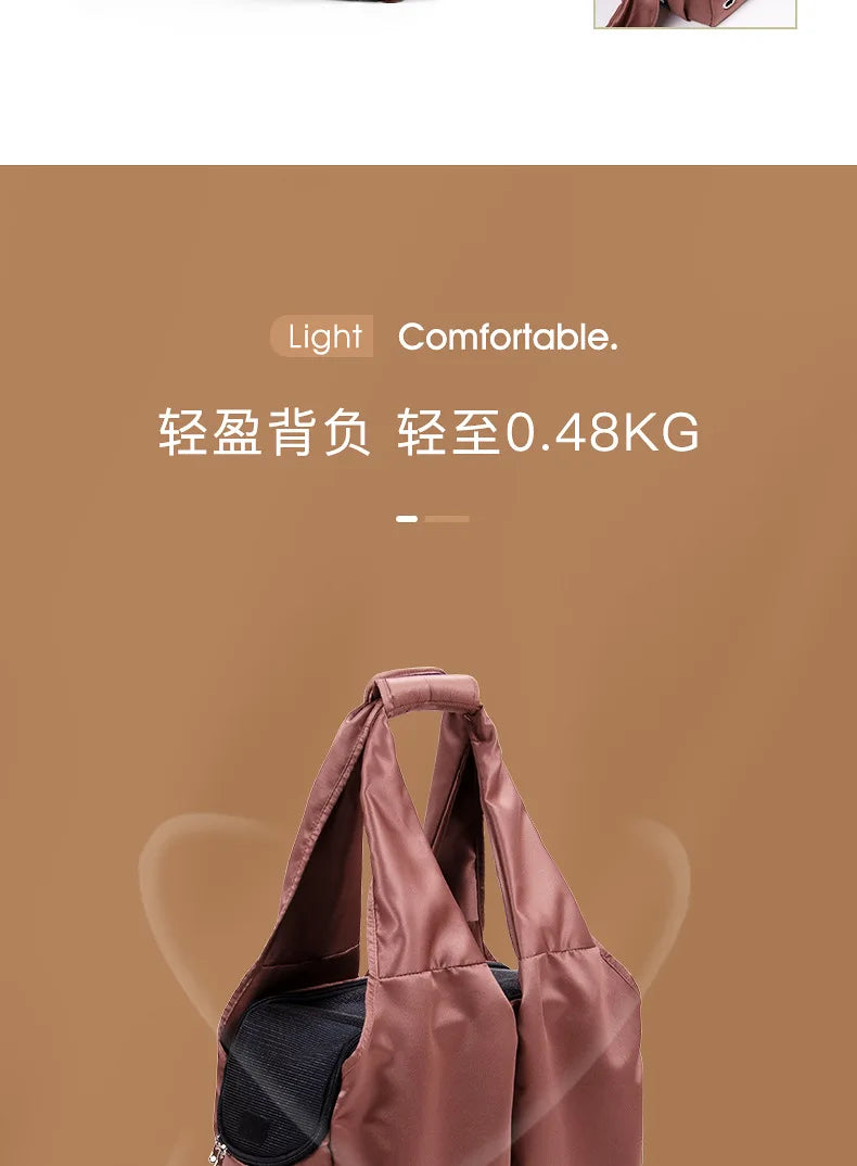 Portable Puppy Shoulder Bags Breathable Cat Carrier Bag Cats Transporter Bag Travel Pet Carrier for Cat Dog Pets HandbagBackpack