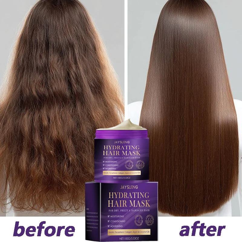 Magical Keratin Hair Mask 5 Seconds Repair Damaged Frizzy Hair Soft Smooth Shiny Nutrition Deep Moisturize Nourishing Hair Care
