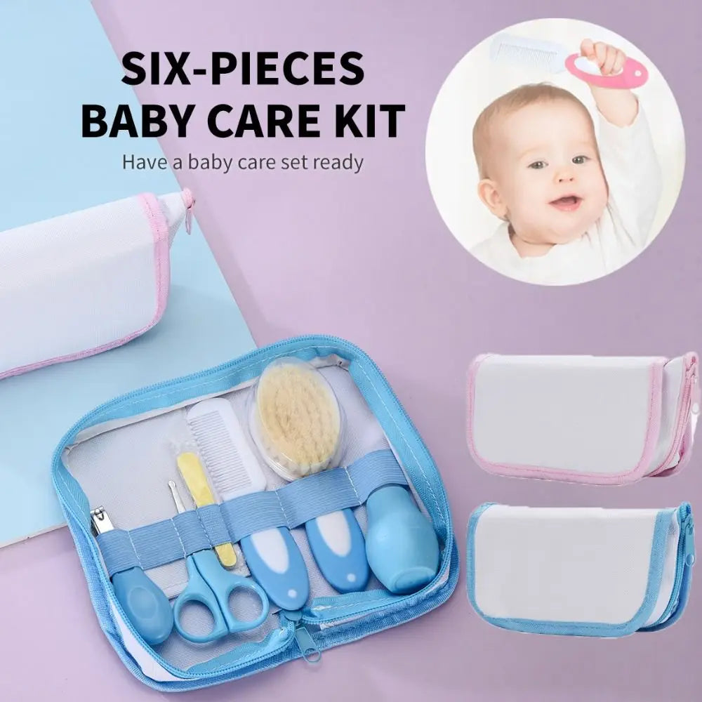 Multifunction Head Comb Baby Care Kit Nail Clipper Sharpener Nursery Care Set Tool Package Brush Newborn Cleaning Supplies Baby