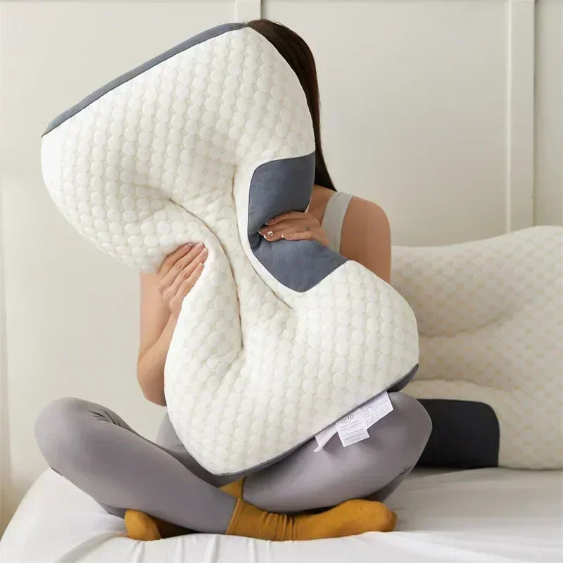 Pillow pillow core to protect cervical vertebra to help sleep sleep does not deformation does not collapse honeycomb