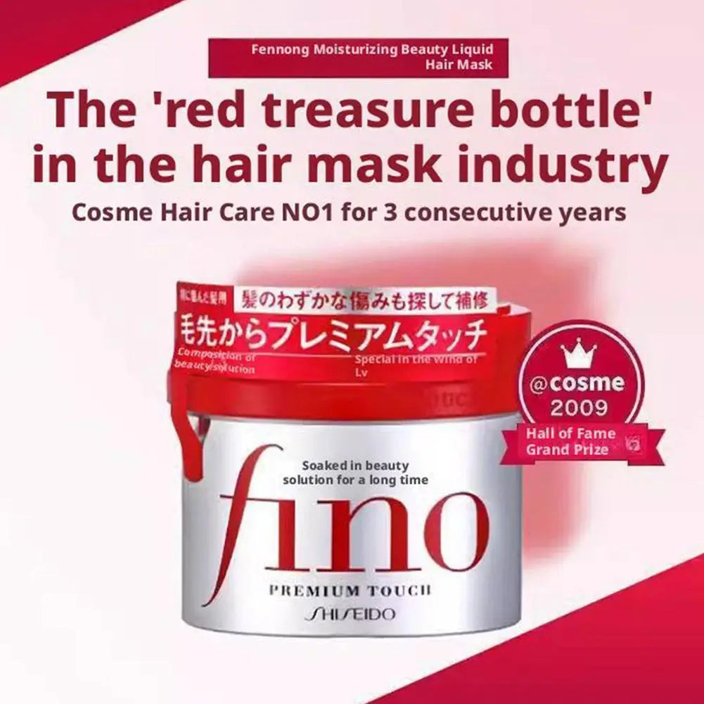 NEW Fino Hair Shampoo Conditioner Hair Mask For Oil Control Volumizing Smoothing Repairing Damaged Frizzy Hair Soften Hair Care