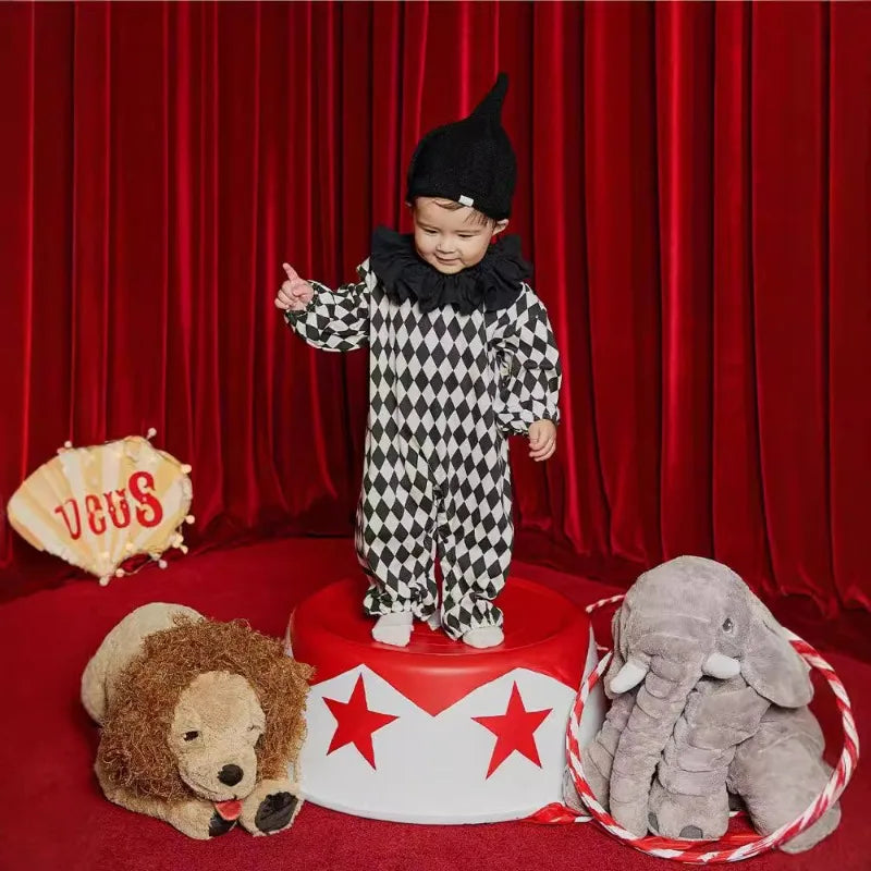 Halloween Baby Boy Clothes Baby Outfit Role Play Playing Cards Infant Party Dress Costume Cosplay Performance Boys Girls Onesie