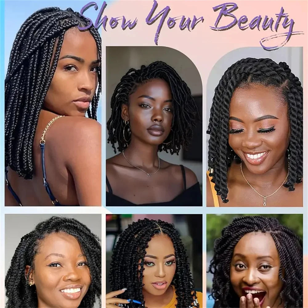Brazilian Hair Afro Kinky Curly Wave 100% Human Hair Bulk For Braiding Twists Hair For Micro Twist Afro Kinky Hair Extension