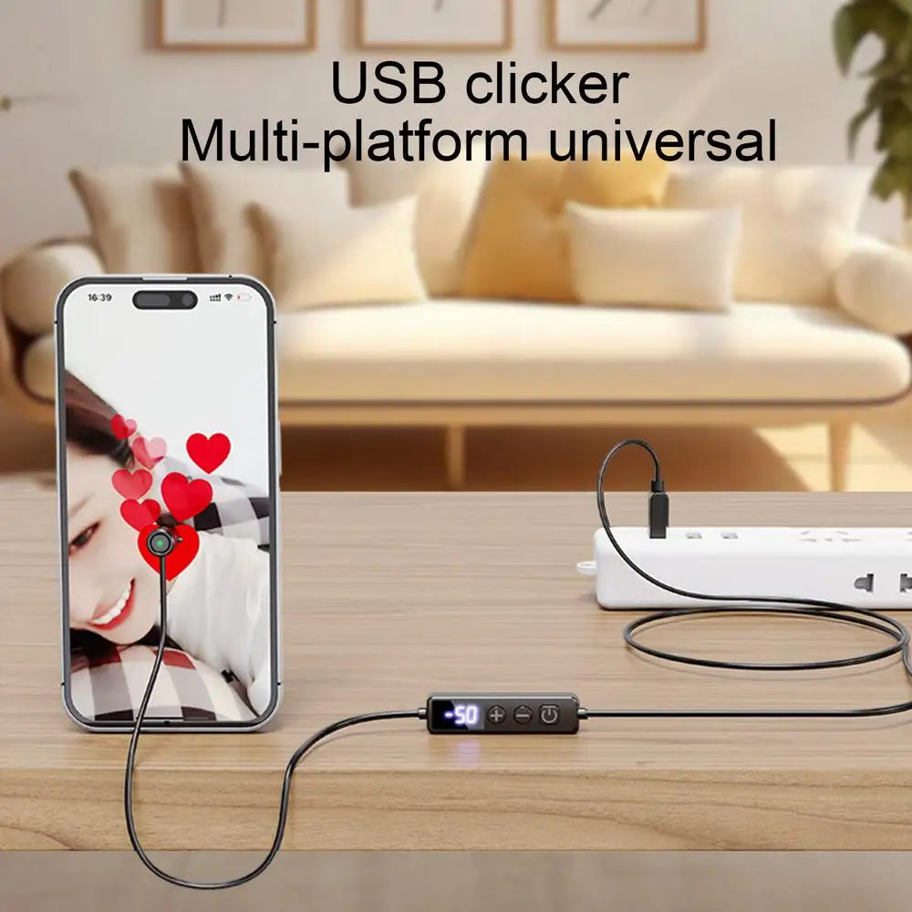 Auto Clicker For Phone Automatic Phone Screen Tapper Automatic Physical Tapper for Game Assistance Task Tapper Accessory