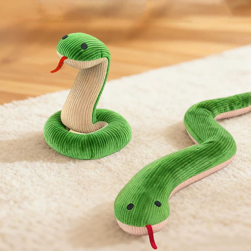 Hot Sale Dog Toy Snake Interactive Toy Kitten Kick Toy Interactive Pet Toy for Indoor Cats 16.5 Inches Pet Supplies