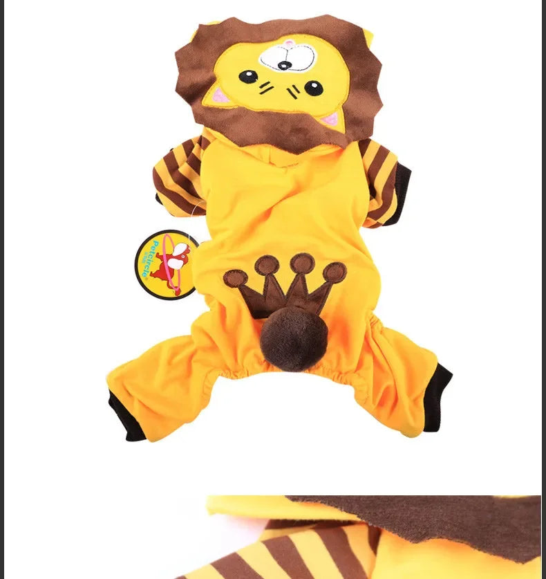 Free shiping warm xxs dog clothes winter pajama small dog costume cotton pet Hoodie Coat lovely cat jacket winter PT014