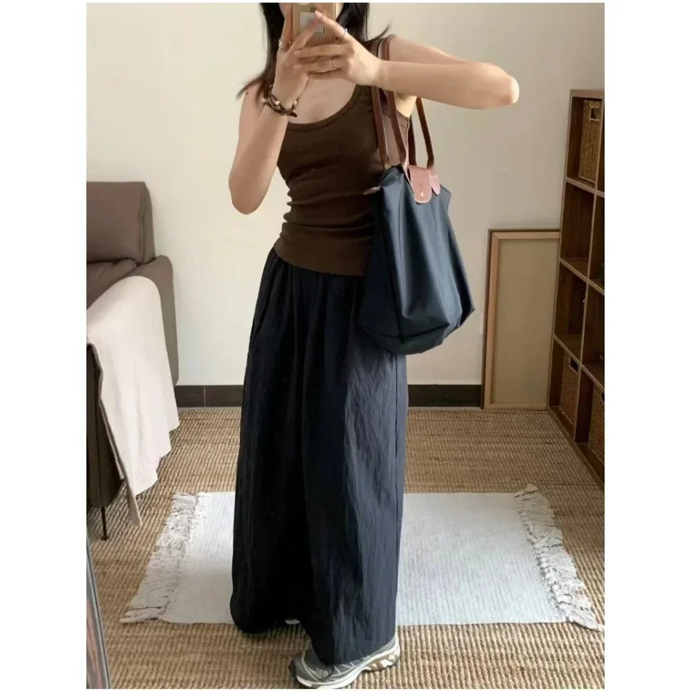 2026 Hot Ins Y2K Hobos Bag New Fashionable Large Capacity Women's Handbag Foldable Classic Eco Friendly Nylon Tote Shoulder Bags