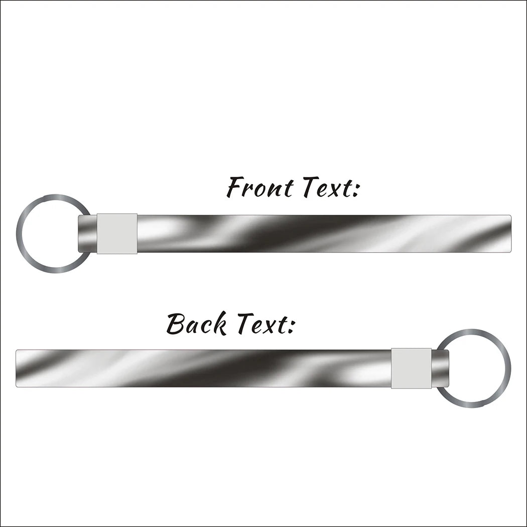 Custom Keychains Personalized Key Rings Llaveros Personalizados Customized for Events, Gifts, Backpacks, Awareness, Business
