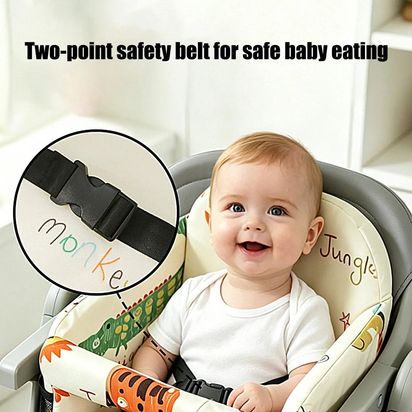 Kids Shopping Cart Cover Swing Liner For Children Kids Booster Seat Cover For Restaurant Dining Room Home Vacation Shopping