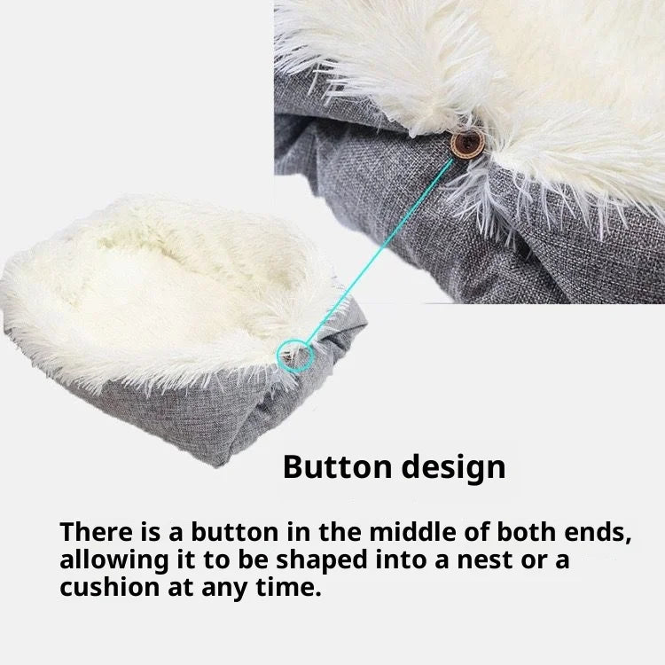 Autumn and Winter Thick Cat Bed Pet Mat Dual-use Dog Bed Cat Mat Plush Cat Mattress Pet Bed Autumn and Winter Nest Mat 2025 New