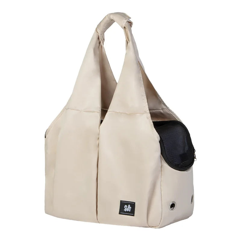 Portable Puppy Shoulder Bags Breathable Cat Carrier Bag Cats Transporter Bag Travel Pet Carrier for Cat Dog Pets HandbagBackpack