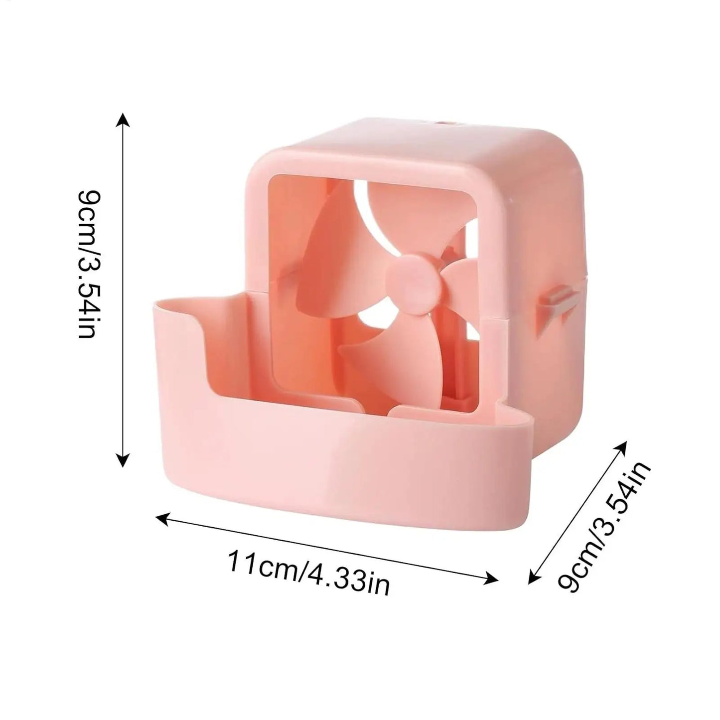 Portable Air Cooler for Summer Desk Clip-On Ice Cooling Fan, Outdoor Camping Essentials, Personal Evaporative Air Conditioner