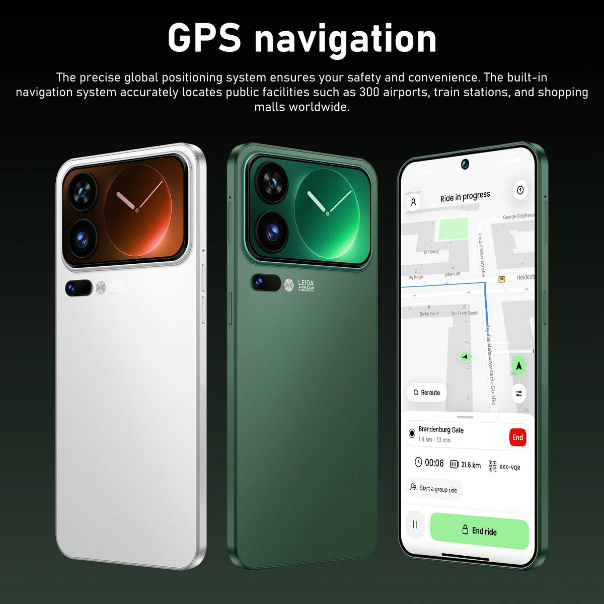 New Global Version Original For M17 Pro Max Mobile Phones Standby 7.3" HD High Quality 22GB 7800mAh Battery 108M Android