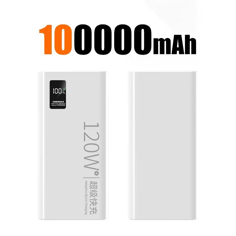 Lenovo Original 500000mAh Powerbank External Spare Battery Portable Charger For Xiaomi iPhone Super Fast Charging PowerBank