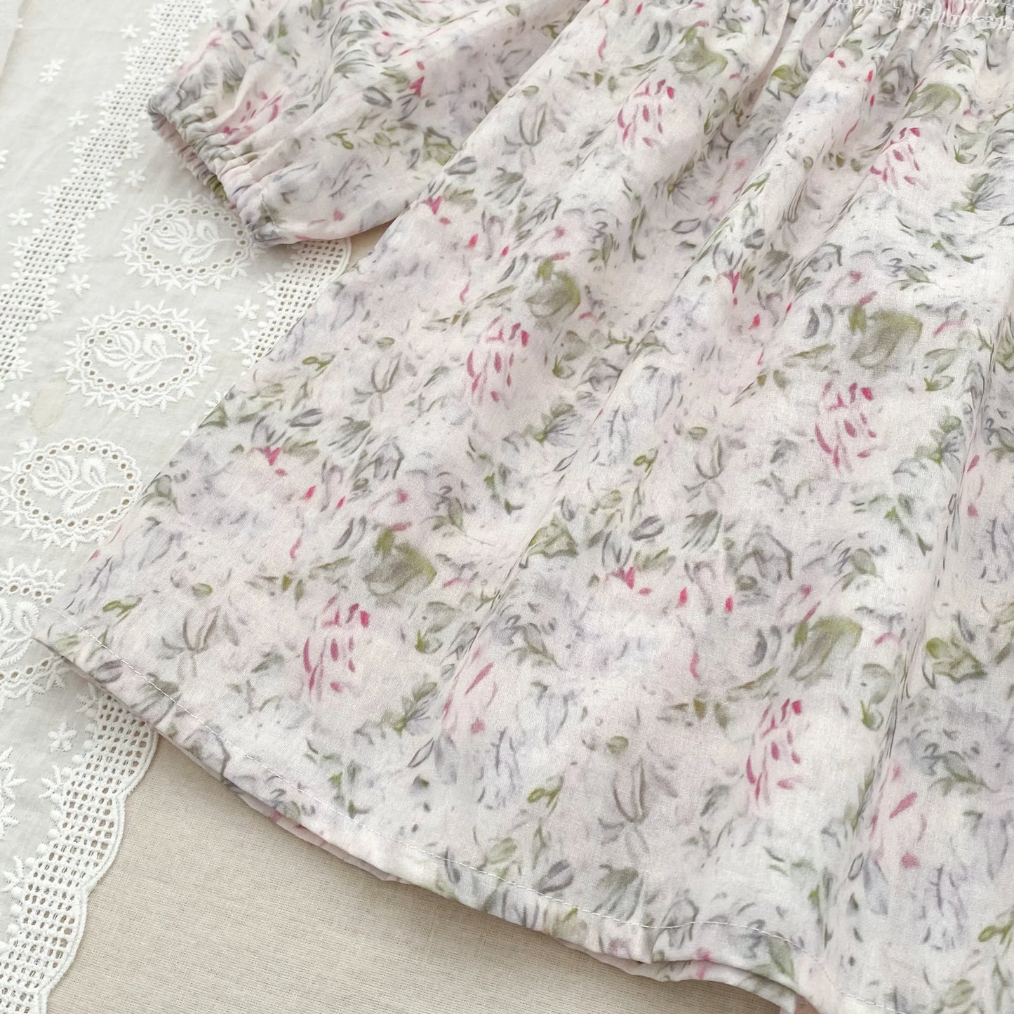 0-6Y Family Sister Matching Flower Dress Newborn Baby Girl Jumpsuit Sisters Clothes Princes Cotton Baby Dress Autumn Baby Dress