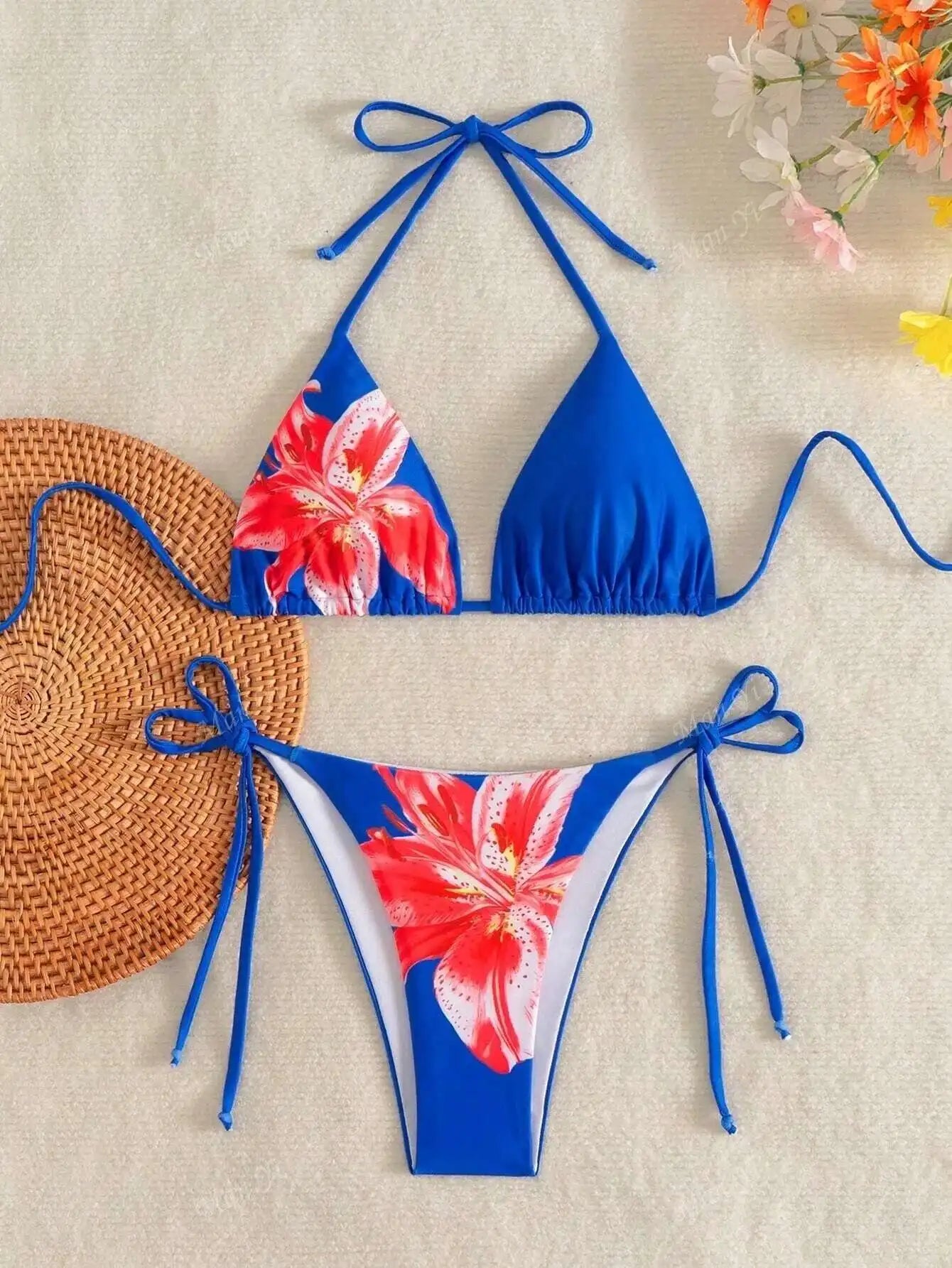 Sexy Print Bikinis Women's Swimwear Female Swimsuit For Swimming Wear Bathing Suits Brazilian Bikini Set Beachwear Pool Bather