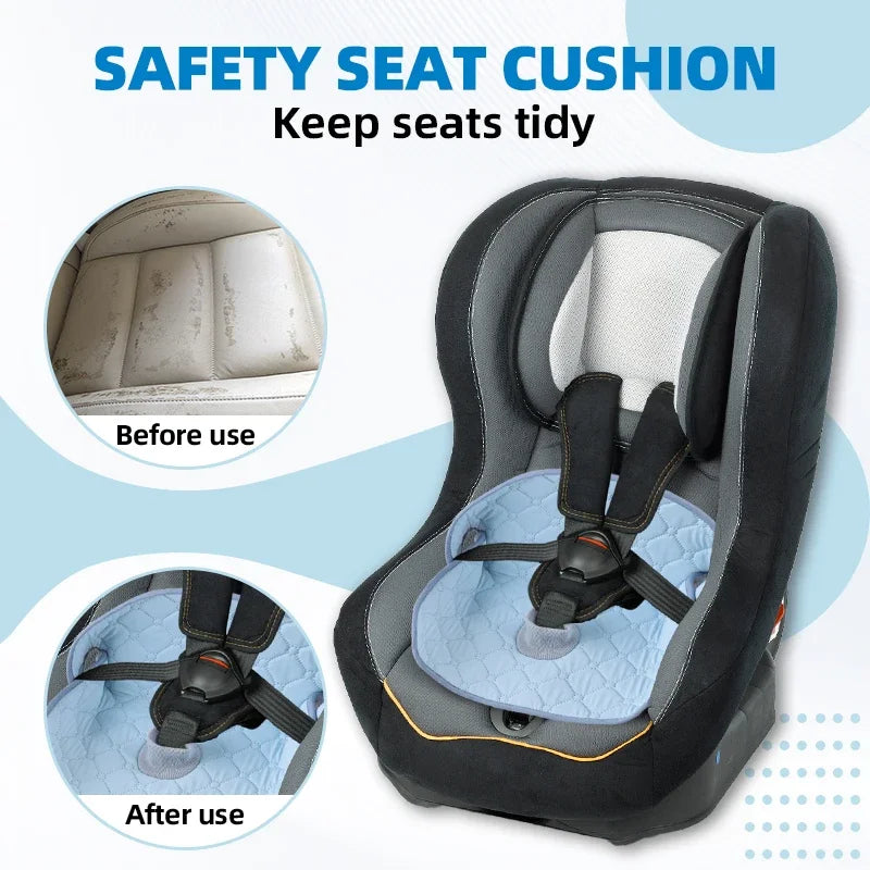 Baby Stroller Seat Cushion Car Seat Pad Pee Guard Child Seat Protector Water-absorbent and Stain-resistant