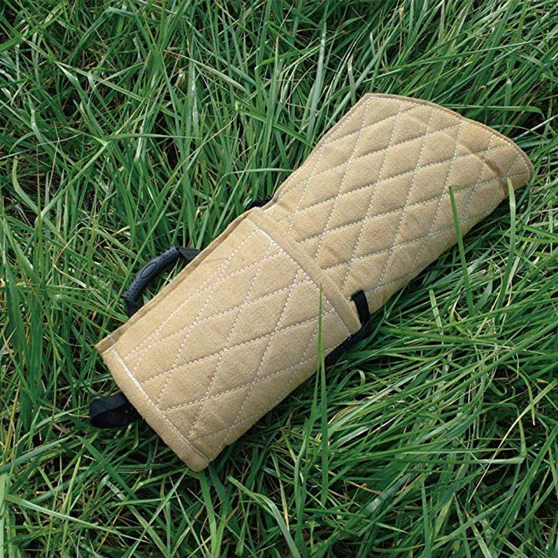 Practical Stable Interactive Play Durable Jute Training Young Arm Protection Safety Pet Dog Bite Sleeve With Handle Thickened