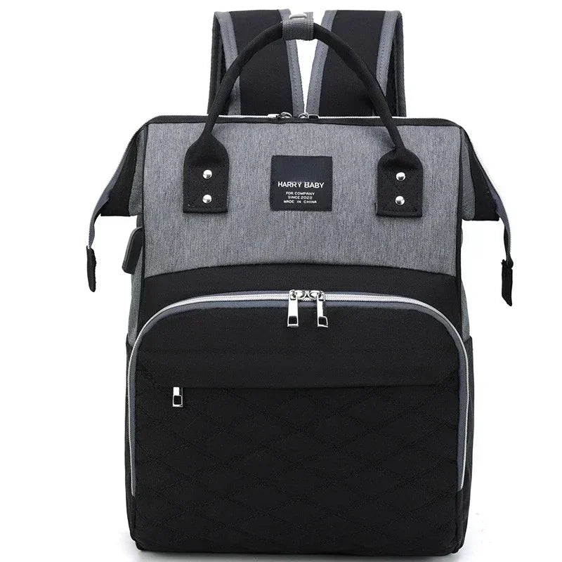 Mother Large Capacity Nappy Backpacks with Changing Mat Convenient Baby Nursing Bags Mommy Diaper Bags Baby Stroller Hanging Bag