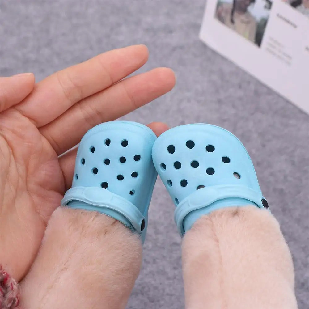 1 Pair Non-slip Pet Sandals Soft-soled Comfortable Dog Hole Shoe Wear-resistant Breathable Dog Rain Boots for Cats