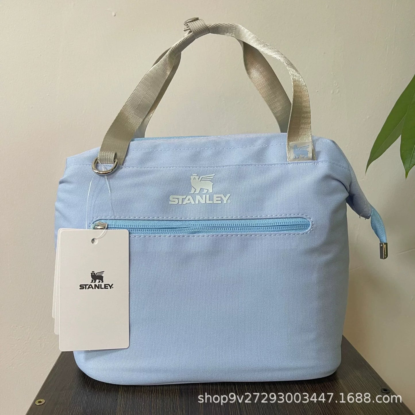 Mini Cooler Lunch Bag Waterproof Insulated Crossbody Bag Fits 40oz Tumbler For Outdoor Camping Picnic Work