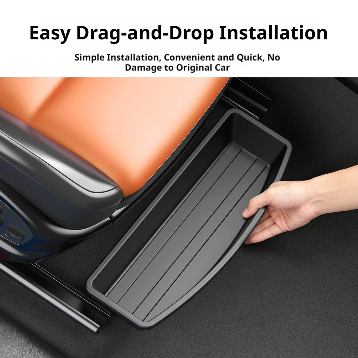 Car Seat Bottom Box For Baby Goods Storage Case Under Seats Organizer Box Babg Diaper Holder Kids Toys Collector Accessories