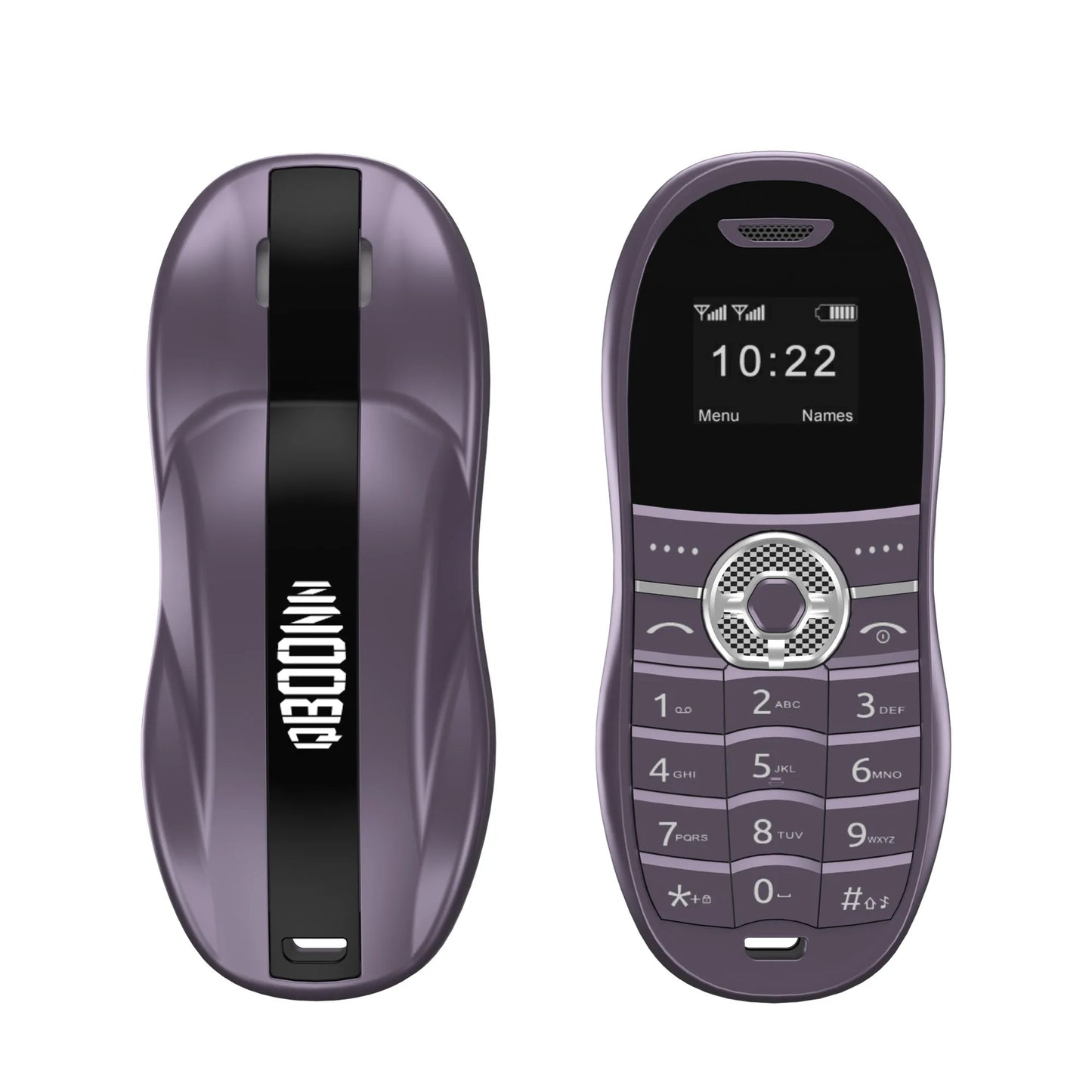 SERVO X18 Mini Sports Car Mobile Phone 2G GSM Call Recording Magic Voice Blacklist Dual SIM Standby Cute Backup Kids Cellphones