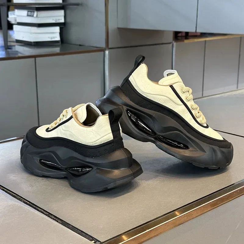 New High Quality Trendy Brand Casual Men Sneakers Fashion Comfortable Running Sport Shoes Outdoor Walking Platform Shoes for Men
