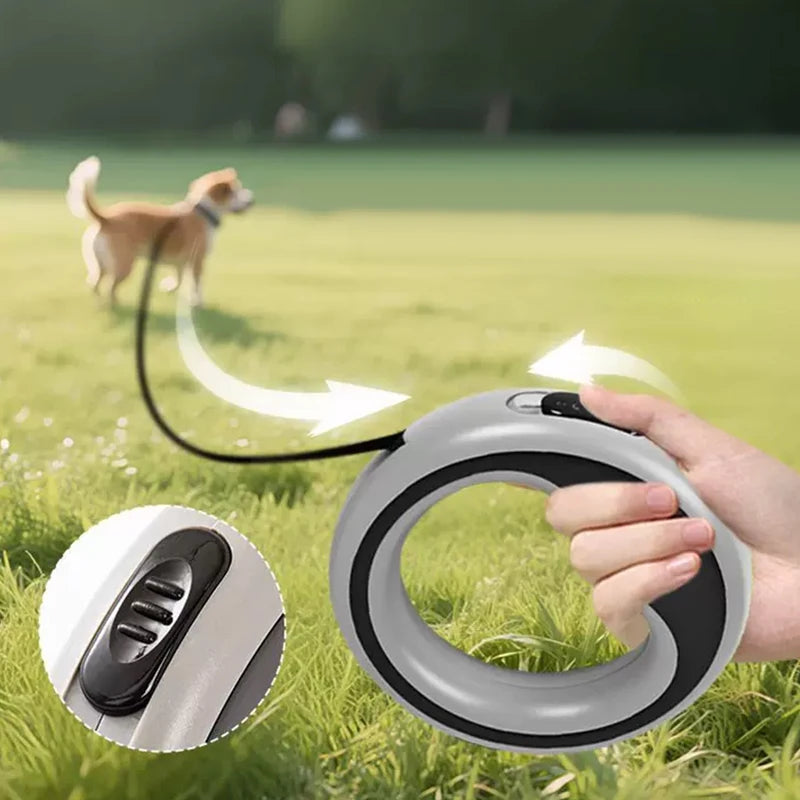 1 Piece 250cm/98.43in Automatic Retractable Dog Leash Outdoor Training Leash For Small Medium Dog Durable Puppy Lead Accessories