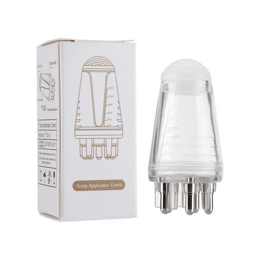 Scalp Applicator Liquid Comb for Hair Scalp Treatment Essential Oil Liquid Guiding Massager Comb Hair Growth Serum Oil Apply