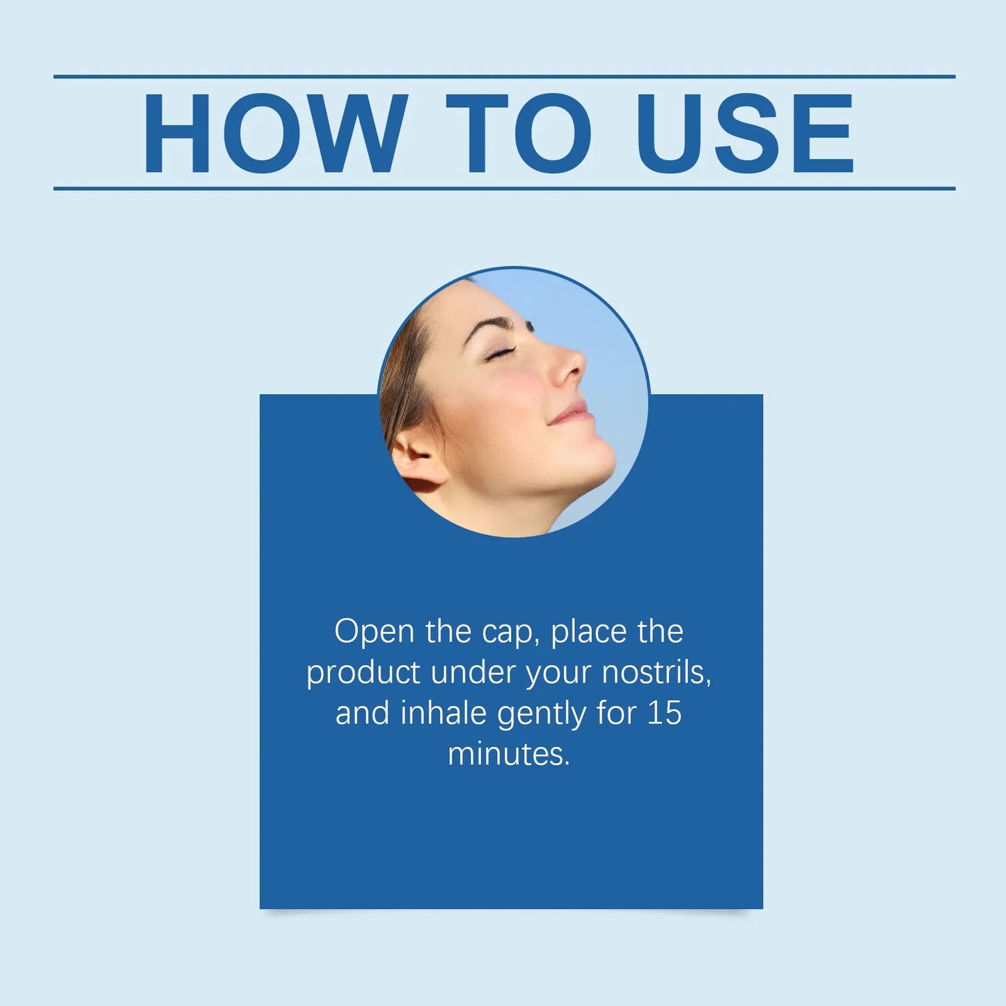 Herbal Soothing Inhaler Cleaning Nasal Improve Discomfort Gentle and Non-irritating Nasal Inhaler Long-Lasting Refreshing