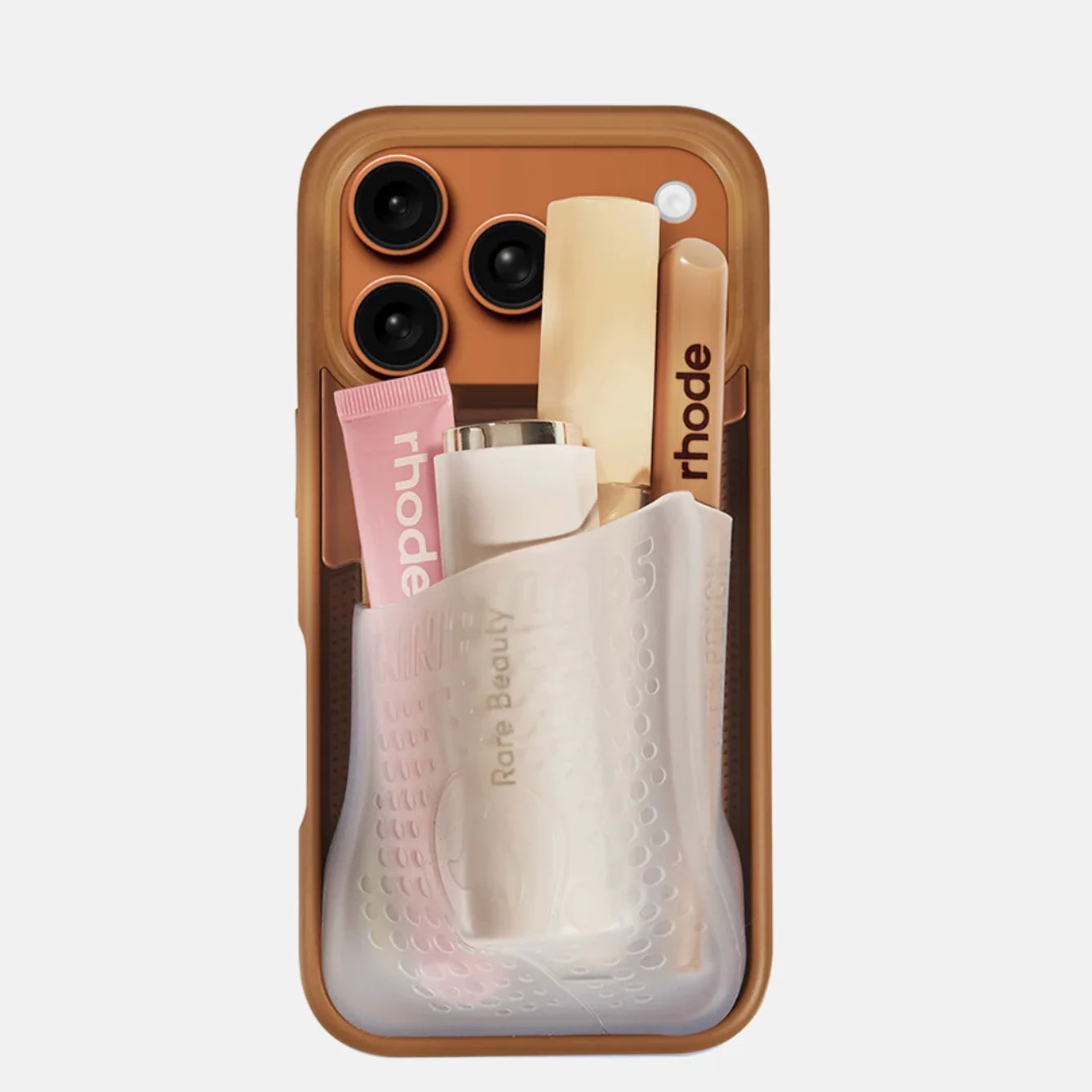 HOT Ninja Labs Solid Color Soft Large Capacity INS Pocket Case For iPhone 16 15 14 13 12 17 Pro Max Liquid Silicone Wallet Cover