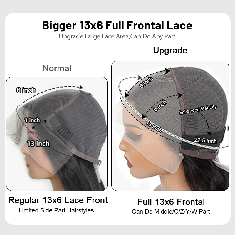 36 Inch Body Wave 13x6 Human Hair Remy Vietnamese Lace Frontal Wig Quality HD Lace Wig For Women Full Lace Human Hair Wigs