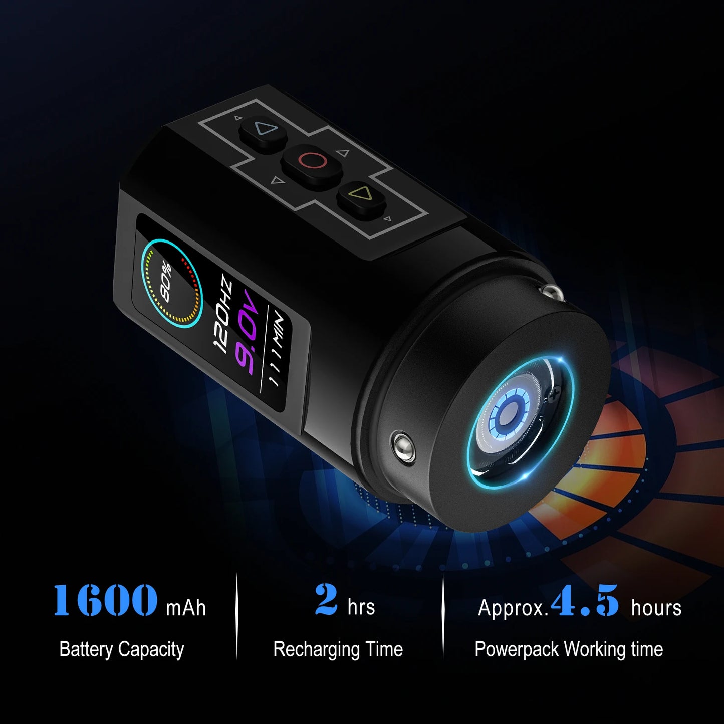 EZ P3 Pro Wireless Battery  OLED Digital Display  Portable Power