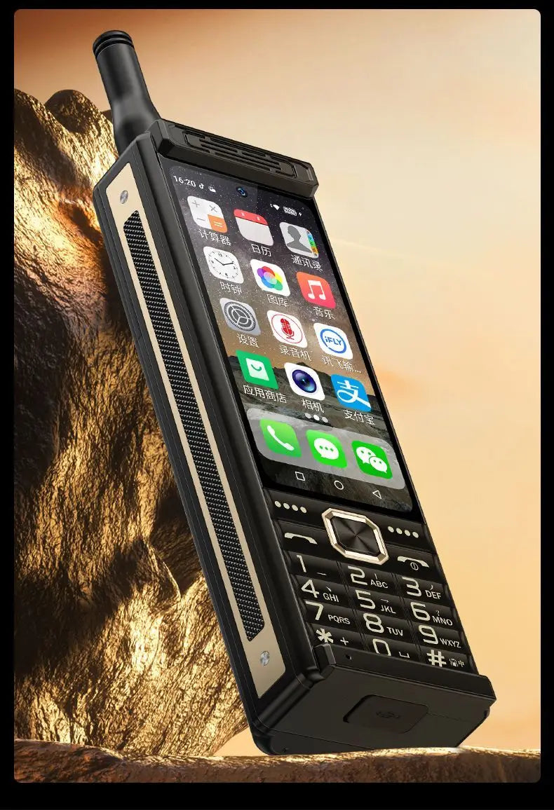 Touch  Screen 4G LTE Mobile Phone Android 13 4GB RAM 64GB ROM Fast Charging Dual SIM WiFi 5G/BT5.0/GPS