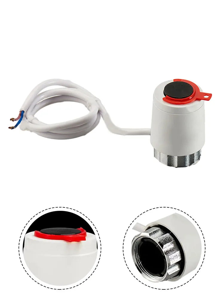 230V Floor Heating Actuator Thermostatic M30*1.5MM Normally Open&closed Floor Heating Manifold Actuator