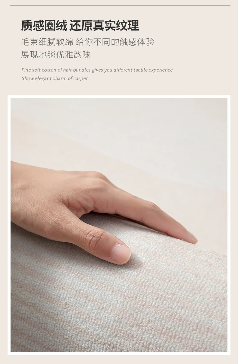 Luxury Retro Carpets for Living Room Irregular Shape Bedroom Decor Soft Carpet Modern Art Cloakroom Rug Thickened Anti-slip Mat