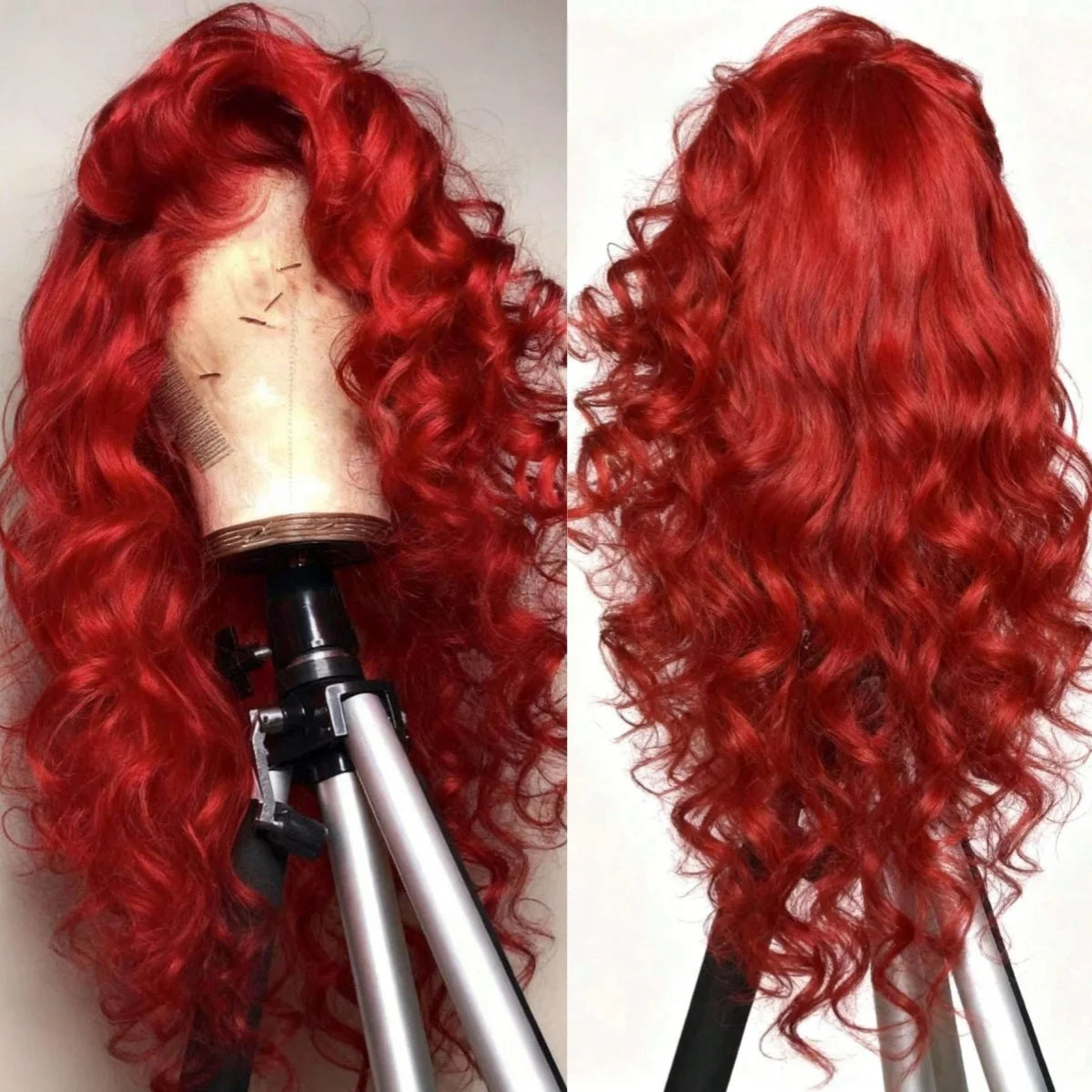 White Wig Body Wavy Lace Front Wig 13x4 HD Heat Fiber Pre Plucked Synthetic And Blend For Women Daily Wear Clearance Cosplay