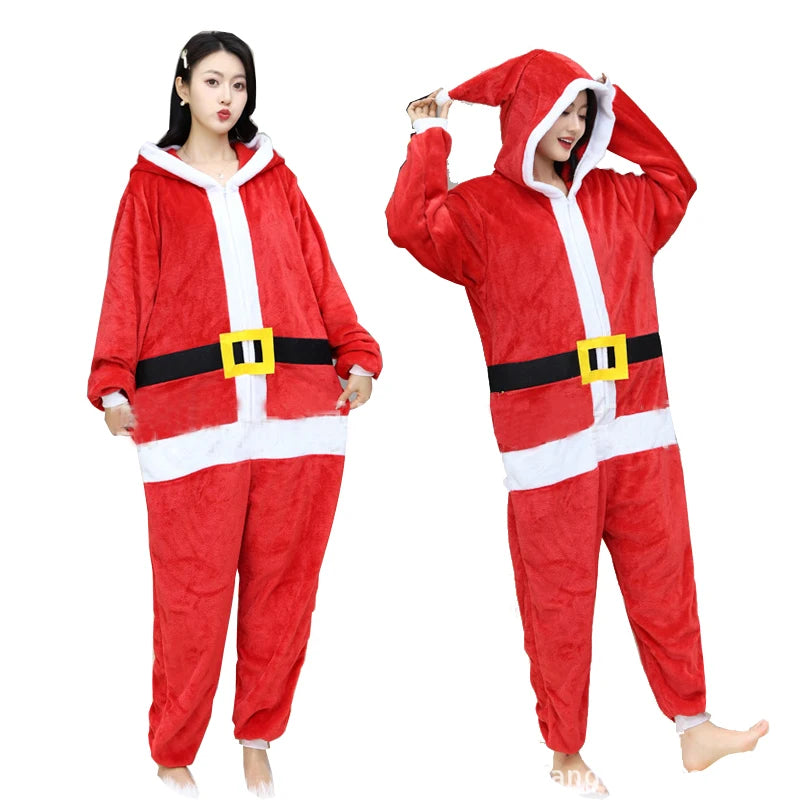 Adult Kids Wolf  Costume Animal Halloween Christmas Party Cosplay Costumes Onesie Child Role Play Jumpsuit Kigurumi Bodysuit