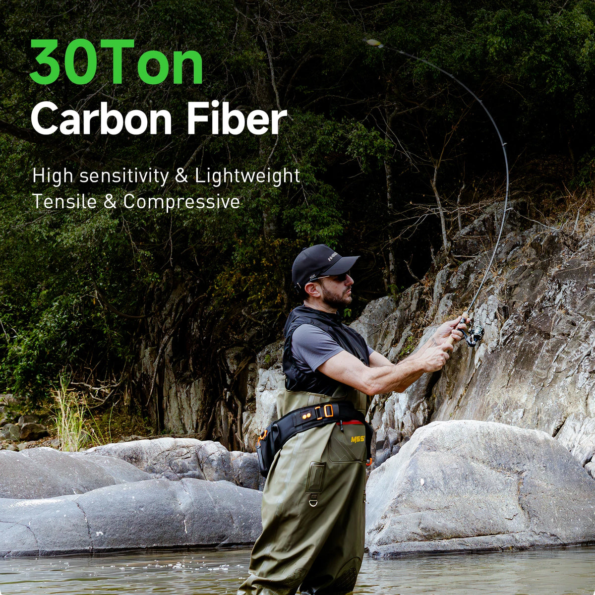 HANDING Magic L Micro BFS Fishing Rod Carbon Fishing Rod Lure Weight 1-8g FUJI® O+A Guide Rings UL/L Spinning Rod Casting Rod