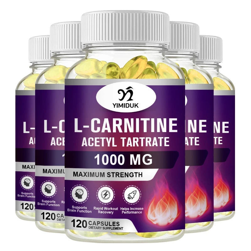 L Carnitine Supplement - Fast Absorbing, Convert Fat to Energy, Support Lean Muscle, Boost Workout Performance & Metabolism