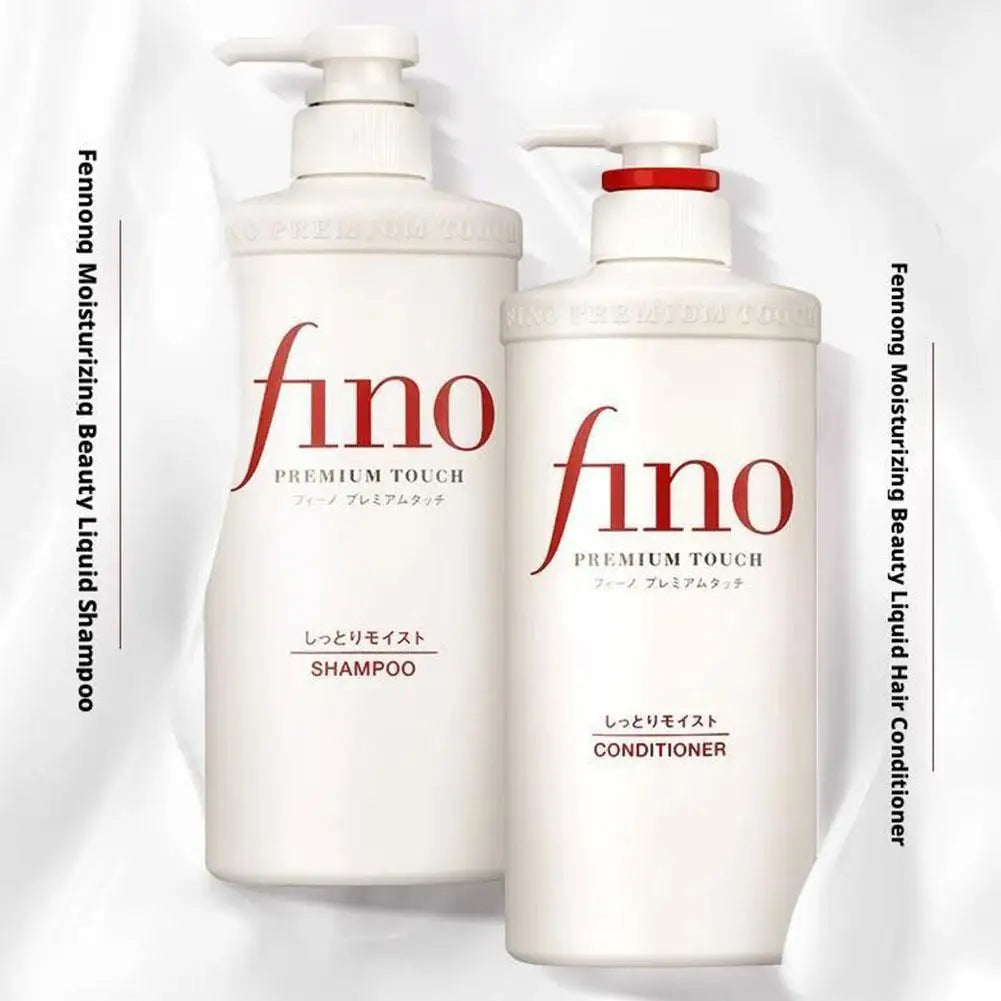 Fino Hair Conditioner Shampoo Hair Mask For Oil Control Volumizing Smoothing Repairing Damaged Frizzy Hair Soften Hair Care Tool