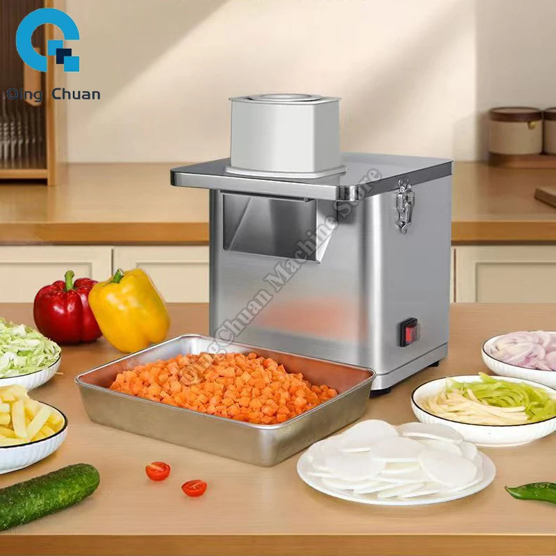 Spike Potato Machine Commercial Full Automatic Wave French Fries Slitter Multifunctional Electric Commercial Vegetable Cutter