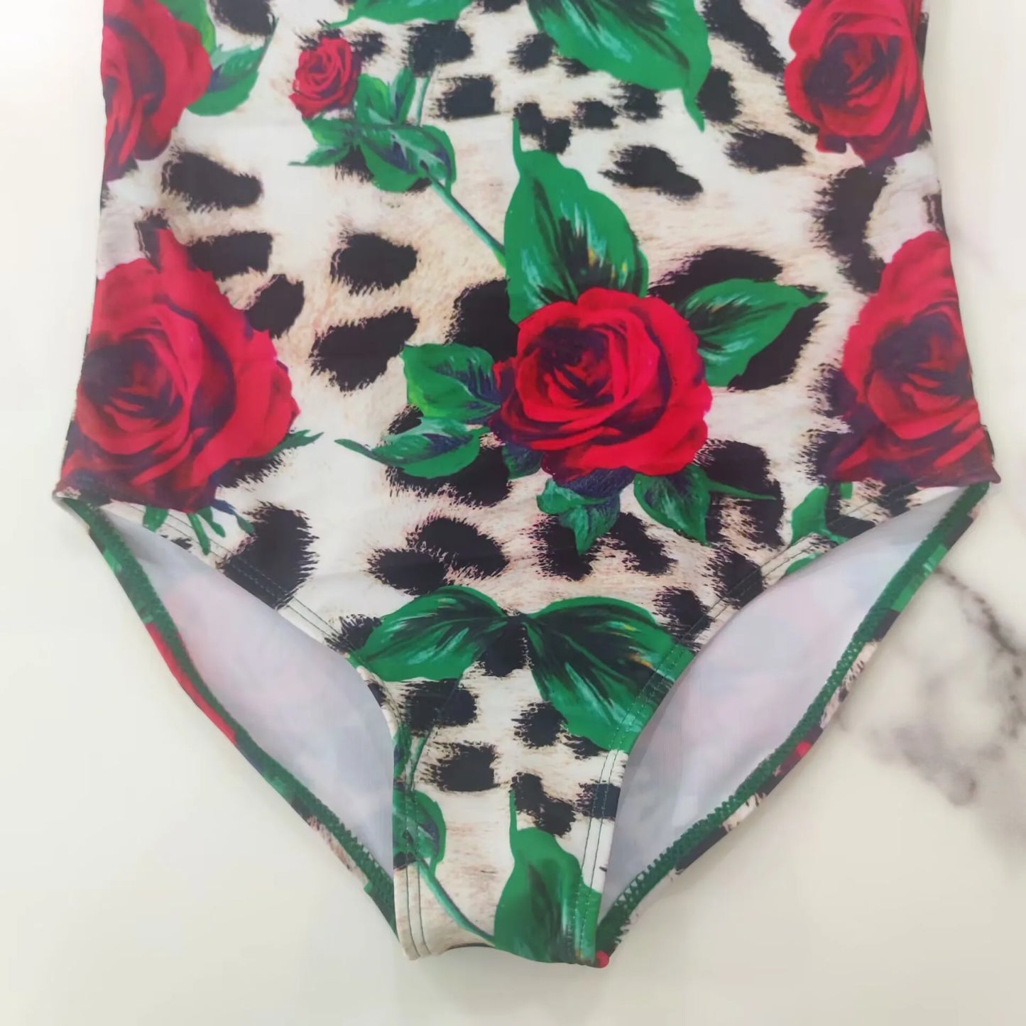 2025 Girl Swimsuit Summer golden flower bodysuit Special Offer Children's Swimsuit factory Wholesale